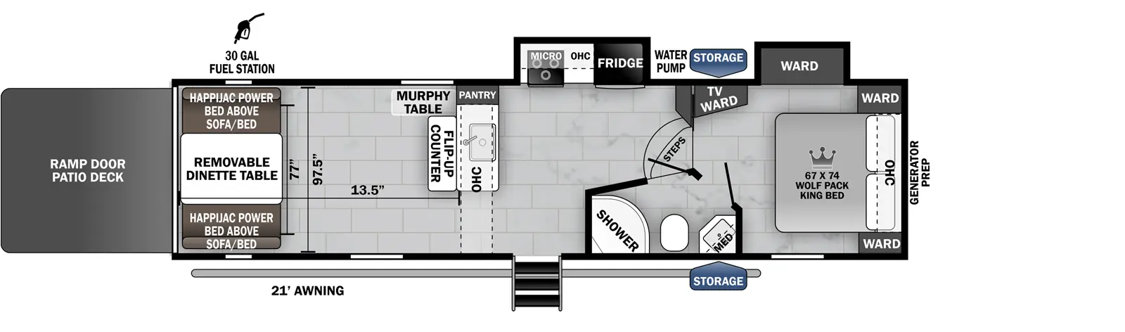 320PACK13.5 Floorplan Image